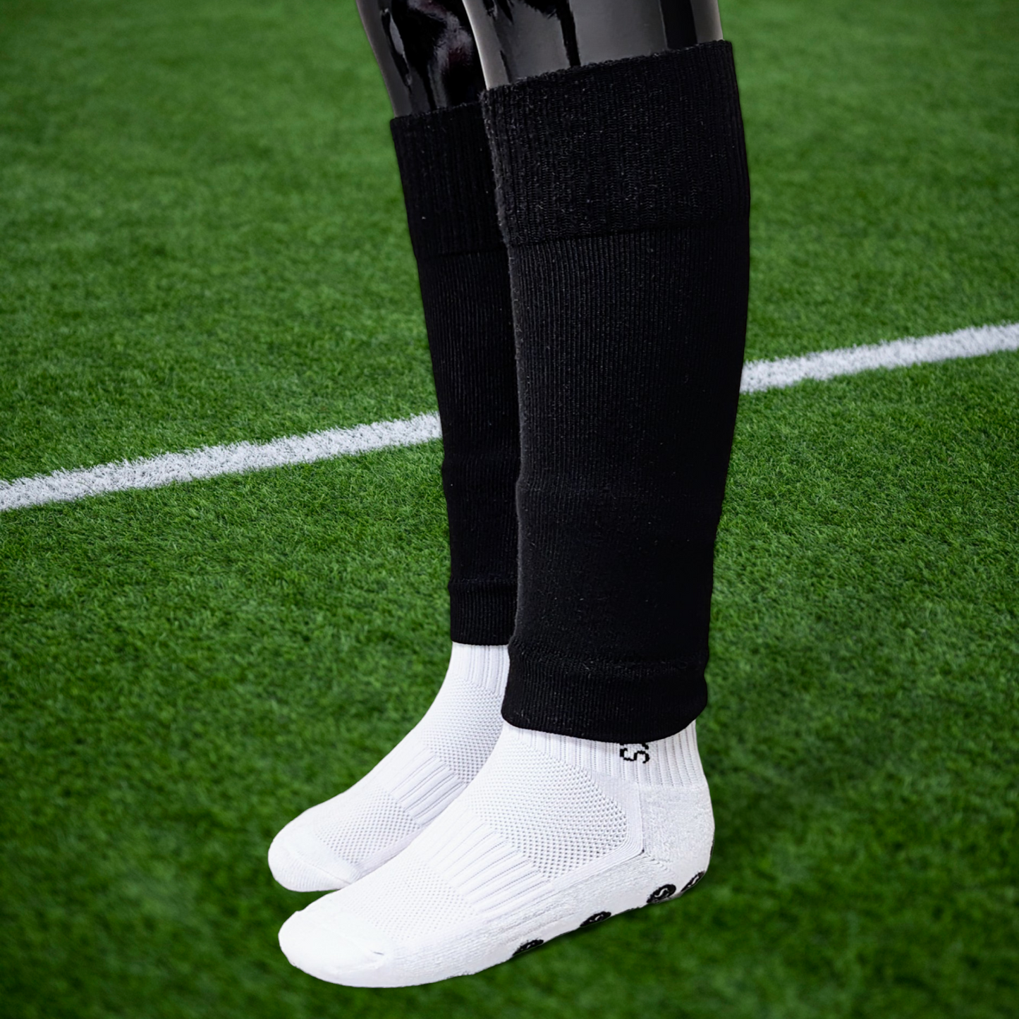 Fotball Sleeves Svarte Barn/Junior